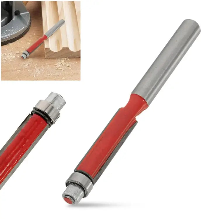 1 Pcs Flush Trim Router Bit 1/4’’ Shank Carpentry Flush Trim Trim Router Bit - Trim Router Bit