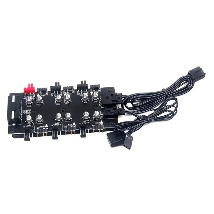 1 to 6 PWM / ARGB HUB Extender IDE Interface 1 to 6 - 1 to 6