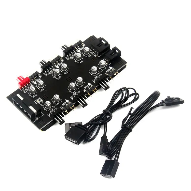 1 to 6 PWM / ARGB HUB Extender IDE Interface 1 to 6 - 1 to 6