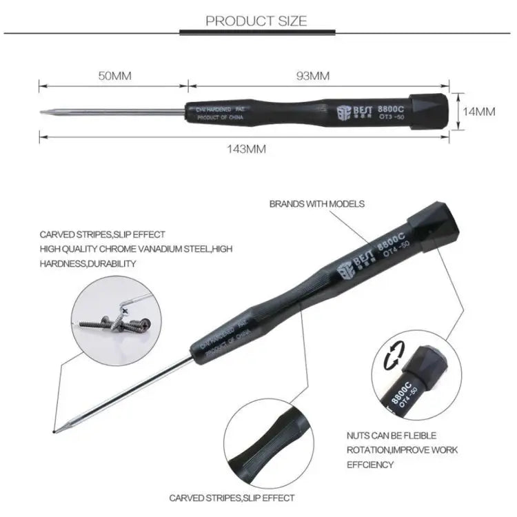 10 in 1 BEST BST-8800C Repair Tool Precision Screwdriver Set - BST-8800C