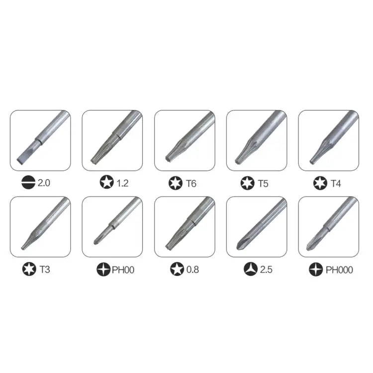 10 in 1 BEST BST-8800E Repair Tool Precision Multi-purpose Magnetic Screwdriver Set BST-8800E - BST-8800E