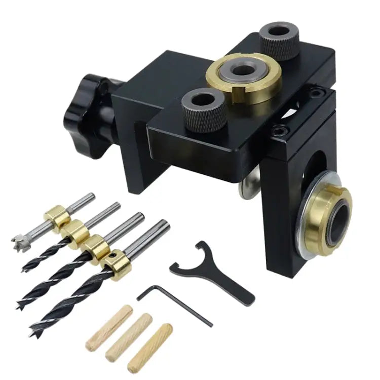 10 In 1 Straight Hole Punch Locator Dowels Locator Furniture Puncher Connector Puncher Dowels Locator - Dowels Locator