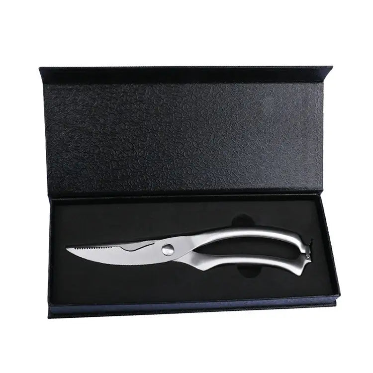 10 inch Kitchen Poultry Fish Chicken Bone Stainless Steel Cutter Cook Gadget Shear Gift Box Package Gift Box Package