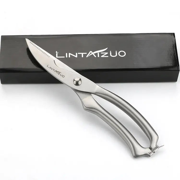 10 inch Kitchen Poultry Fish Chicken Bone Stainless Steel Cutter Cook Gadget Shear Case Package Case Package - Case