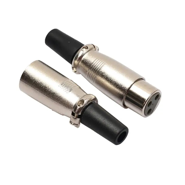 10 Pairs 3 Pin XLR Plug Male + Female Jack Mic Jack Plug Socket Connector 10 Pairs - 10 Pairs