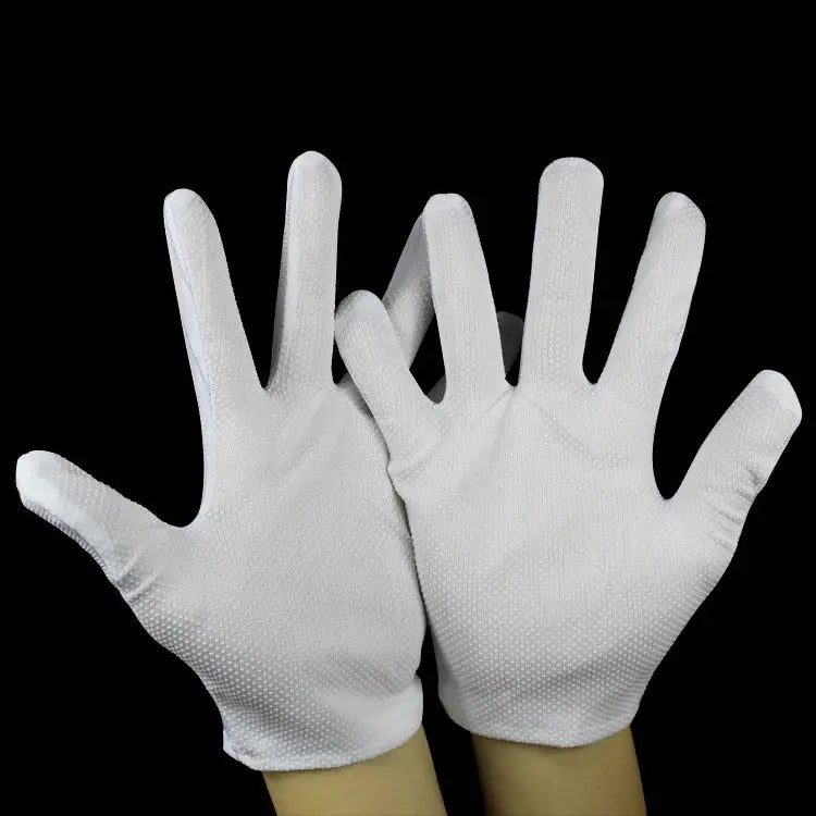 10 Pairs Anti-static Striped Dispensing Gloves Size：Free Size - Dispensing Gloves