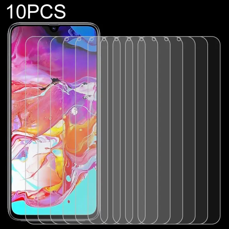 10 PCS 0.26mm 9H 2.5D Tempered Glass Film for Galaxy A70 For Galaxy A70 - For Galaxy A70