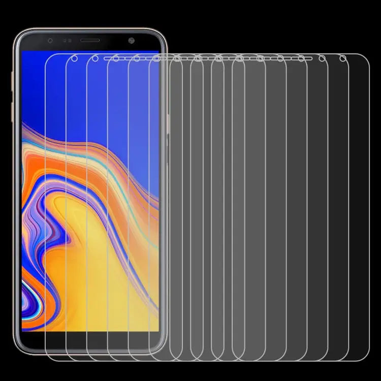 10 PCS 0.26mm 9H 2.5D Tempered Glass Film for Galaxy J4+ For Galaxy J4+ - For Galaxy J4+