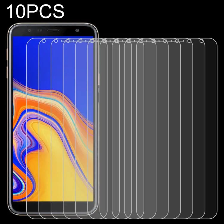 10 PCS 0.26mm 9H 2.5D Tempered Glass Film for Galaxy J4+ For Galaxy J4+ - For Galaxy J4+