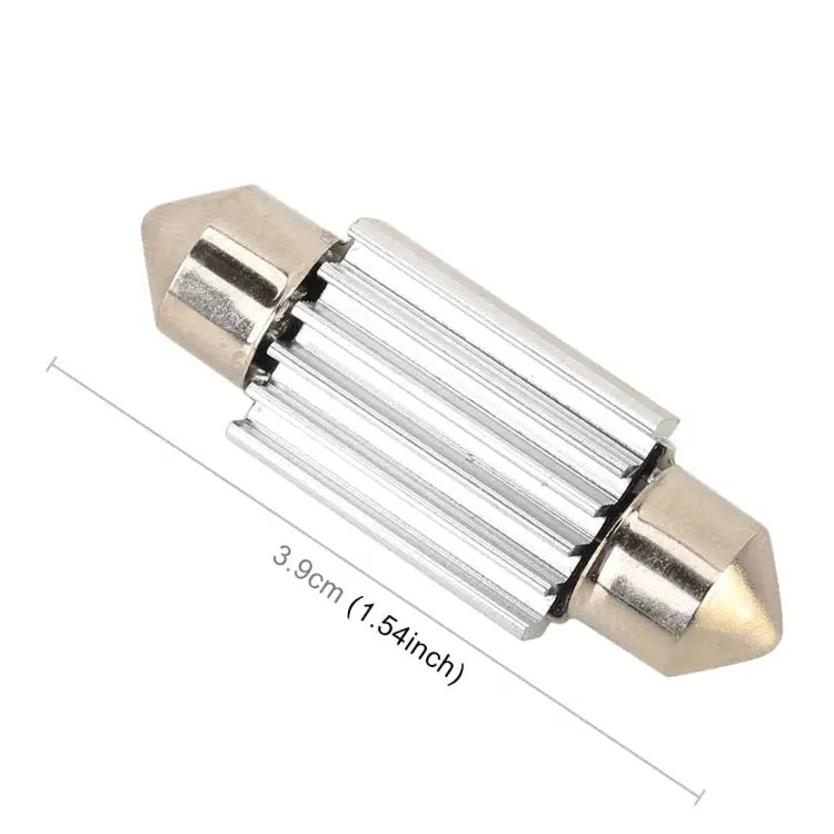 10 PCS 39mm DC12V / 1.7W / 7000K / 70LM 3LEDs SMD-5050 Car Reading Lamp 39mm 3LEDs SMD-5050 - 39mm, 3LEDs SMD-5050