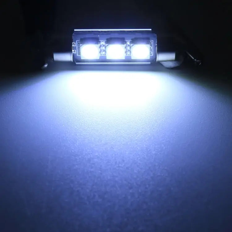 10 PCS 39mm DC12V / 1.7W / 7000K / 70LM 3LEDs SMD-5050 Car Reading Lamp 39mm 3LEDs SMD-5050 - 39mm, 3LEDs SMD-5050