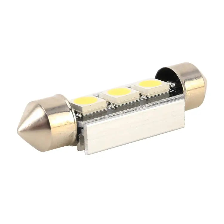 10 PCS 39mm DC12V / 1.7W / 7000K / 70LM 3LEDs SMD-5050 Car Reading Lamp 39mm 3LEDs SMD-5050 - 39mm, 3LEDs SMD-5050