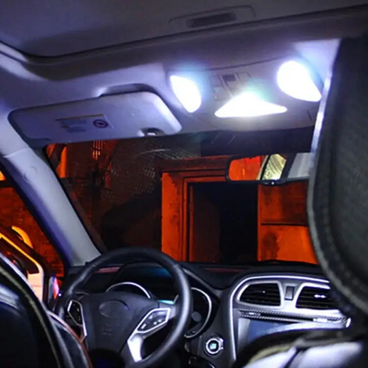 10 PCS 39mm DC12V / 1.7W / 7000K / 70LM 3LEDs SMD-5050 Car Reading Lamp 39mm 3LEDs SMD-5050 - 39mm, 3LEDs SMD-5050