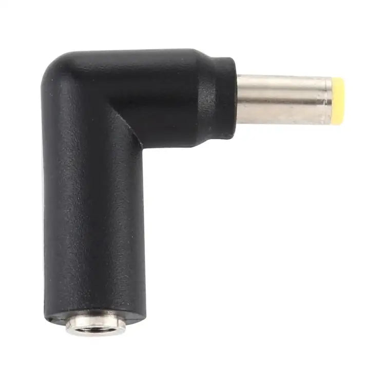 10 PCS 4.5 x 3.0mm Female to 5.5 x 2.5mm Male Plug Elbow Adapter Connector 4.5x3.0mm to 5.5x2.5mm - 4.5x3.0mm