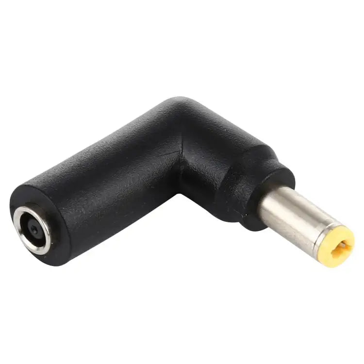 10 PCS 4.5 x 3.0mm Female to 5.5 x 2.5mm Male Plug Elbow Adapter Connector 4.5x3.0mm to 5.5x2.5mm - 4.5x3.0mm