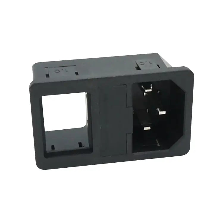 10 PCS AC-01 Three Pins Power Socket with Safety Switch Socket 10 PCS AC-01 - 10 PCS AC-01
