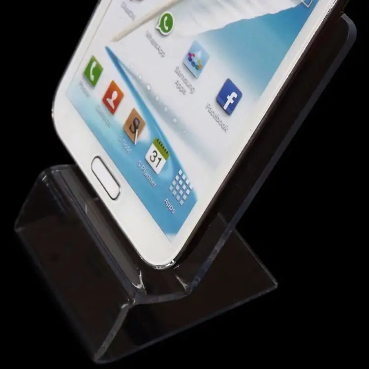 10 PCS Acrylic Mobile Phone Display Stand Holder 10 PCS(Transparent) - 10 PCS(Transparent)