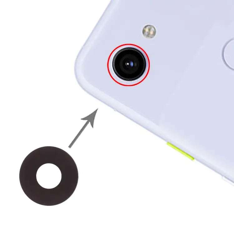 10 PCS Back Camera Lens for Google Pixel 3a For Google Pixel 3a (10pcs) - For Google Pixel 3a (10pcs)