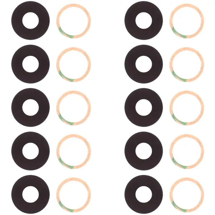 10 PCS Back Camera Lens for Google Pixel 3a For Google Pixel 3a (10pcs) - For Google Pixel 3a (10pcs)