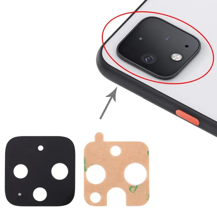 10 PCS Back Camera Lens for Google Pixel 4 For Google Pixel 4 (10pcs) - For Google Pixel 4 (10pcs)