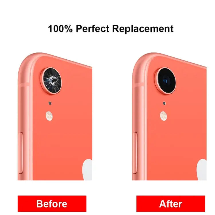 10 PCS Back Camera Lens for iPhone XR - For iPhone XR