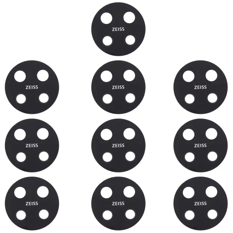 10 PCS Back Camera Lens for Nokia 7.2 / 6.2 TA-1196 TA-1198 TA-1200 TA-1187 TA-1201 For Nokia 7.2 / 6.2 - For Nokia 7.2