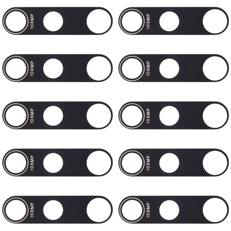 10 PCS Back Camera Lens for Xiaomi Mi 10 Pro 5G - For Xiaomi Mi 10 Pro 5G