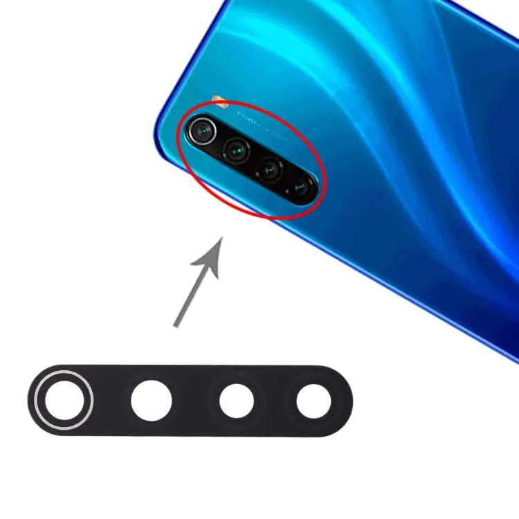 10 PCS Back Camera Lens for Xiaomi Redmi Note 8 For Xiaomi Redmi Note 8 - For Xiaomi Redmi Note 8