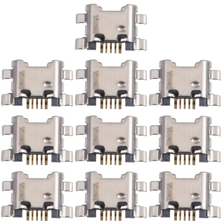 10 PCS Charging Port Connector for Huawei Enjoy 8e For Huawei Enjoy 8e - For Huawei Enjoy 8e