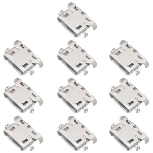 10 PCS Charging Port Connector for Motorola Moto E3 / Moto G5 / Moto G4 Play For Moto E3 - For Moto E3
