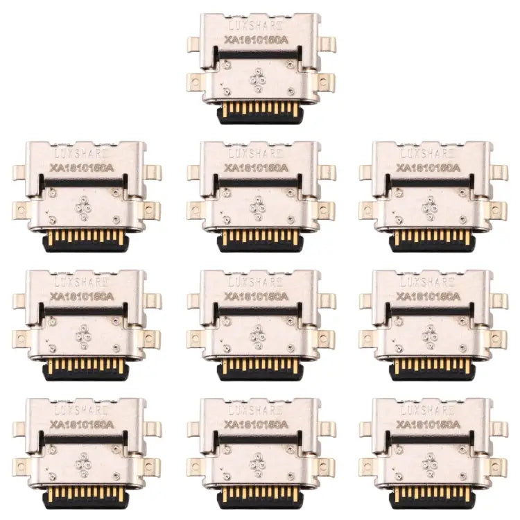 10 PCS Charging Port Connector for Xiaomi Mi 8 SE / Max 2 For Mi 8 SE / Max 2 - For Mi 8 SE / Max 2