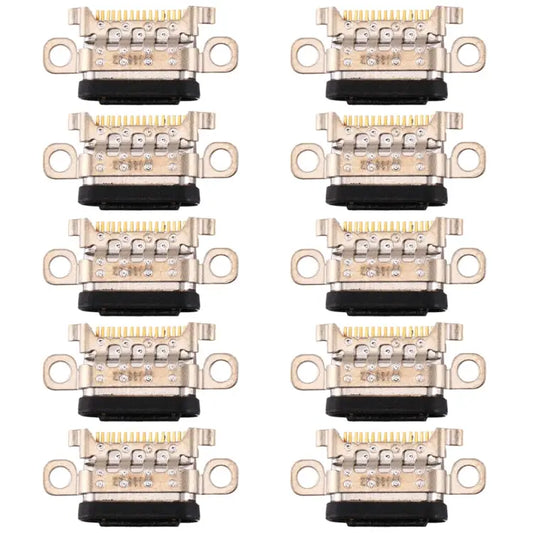 10 PCS Charging Port Connector for Xiaomi Mi CC9 / Mi 9 For Mi CC9 / Mi 9 - For Mi CC9 / Mi 9