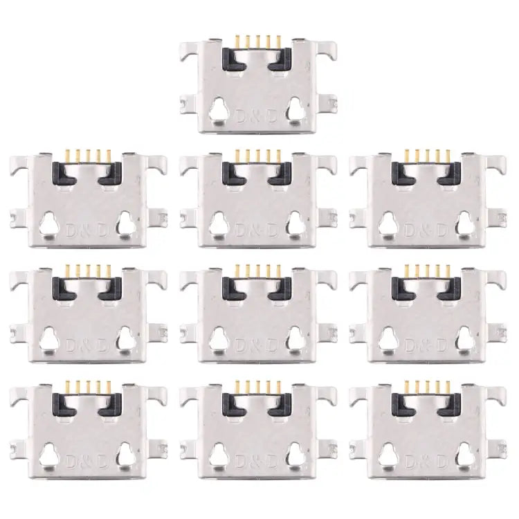 10 PCS Charging Port Connector for Xiaomi Redmi 7 / Redmi 7A For Redmi 7 - For Redmi 7