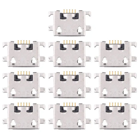 10 PCS Charging Port Connector for Xiaomi Redmi 7 / Redmi 7A For Redmi 7 - For Redmi 7