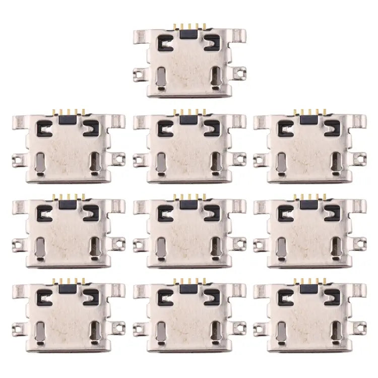 10 PCS Charging Port Connector for Xiaomi Redmi Note 6 / Redmi Note 6 Pro For Redmi Note 6 - For Redmi Note 6