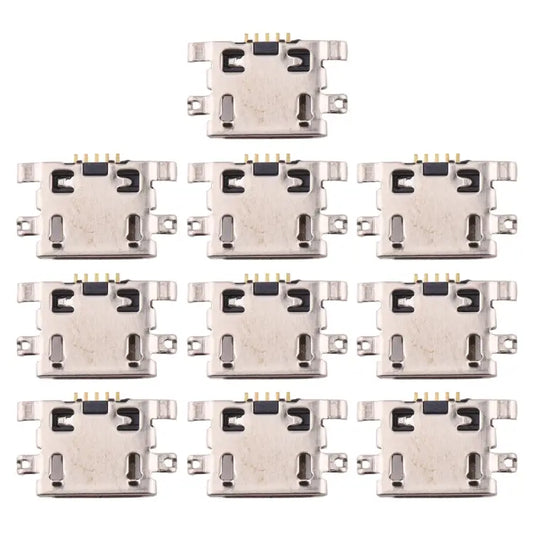 10 PCS Charging Port Connector for Xiaomi Redmi Note 6 / Redmi Note 6 Pro For Redmi Note 6 - For Redmi Note 6