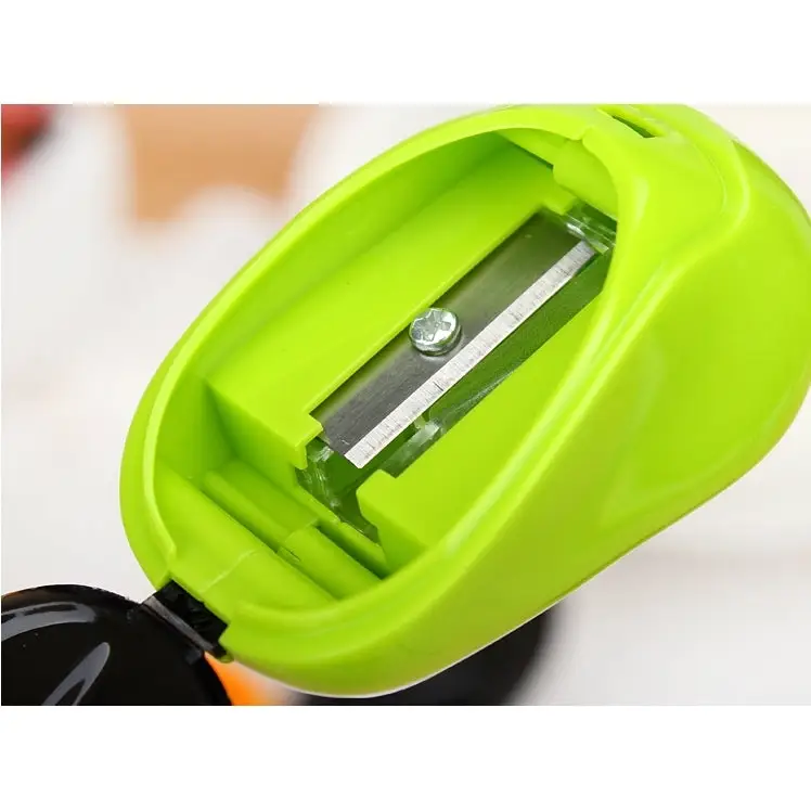 10 PCS Creative Mouse Style Pencil Sharpeners Mechanical Machine School Stationery Office Supplies Random Color