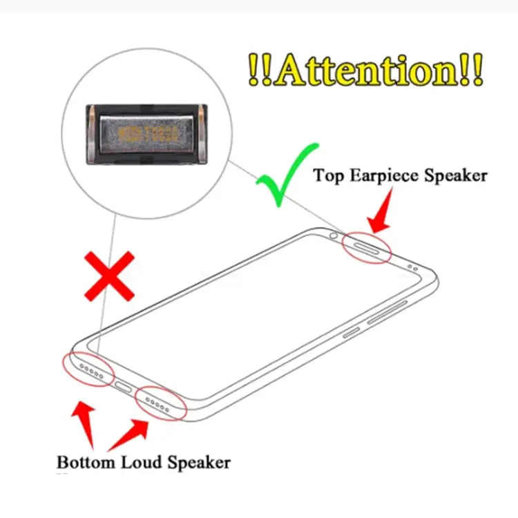 10 PCS Earpiece Speaker for Nokia 6.1 For Nokia 6.1 - For Nokia 6.1