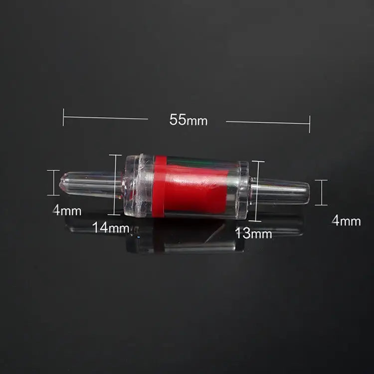 10 PCS Inline Check Valves for Fish Tank Air Pump Interface: 4mm 4mm - 4mm