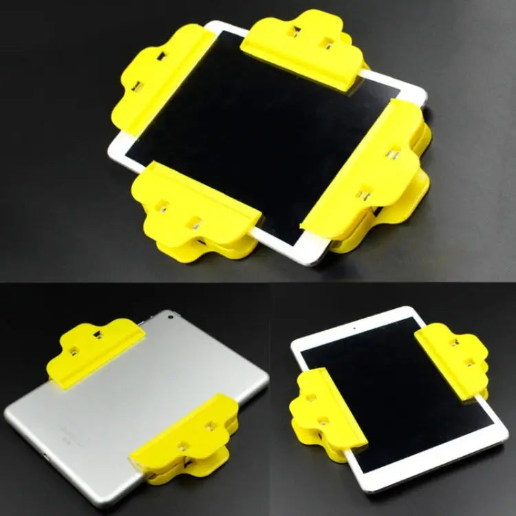 10 PCS Mobile Phone Tilting Fixed Clip Flat Touch Screen Adhesive Clip (Random Color Delivery) 10pcs Clip - 10pcs Clip