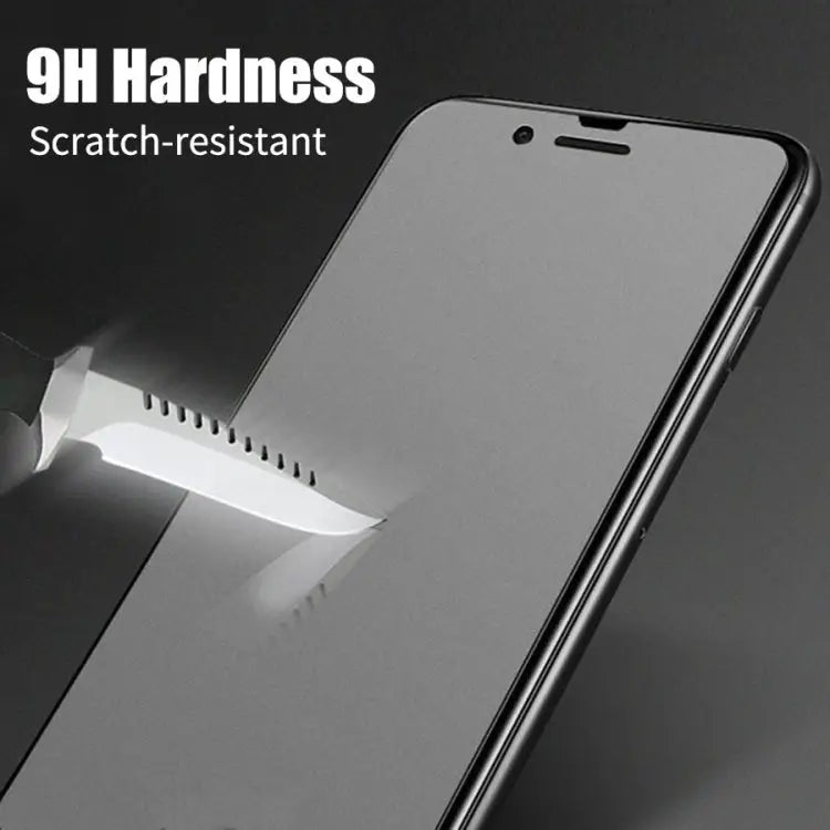 10 PCS Non-Full Matte Frosted Tempered Glass Film for iPhone SE 2020 / 8 / 7 - For iPhone 7 / 8