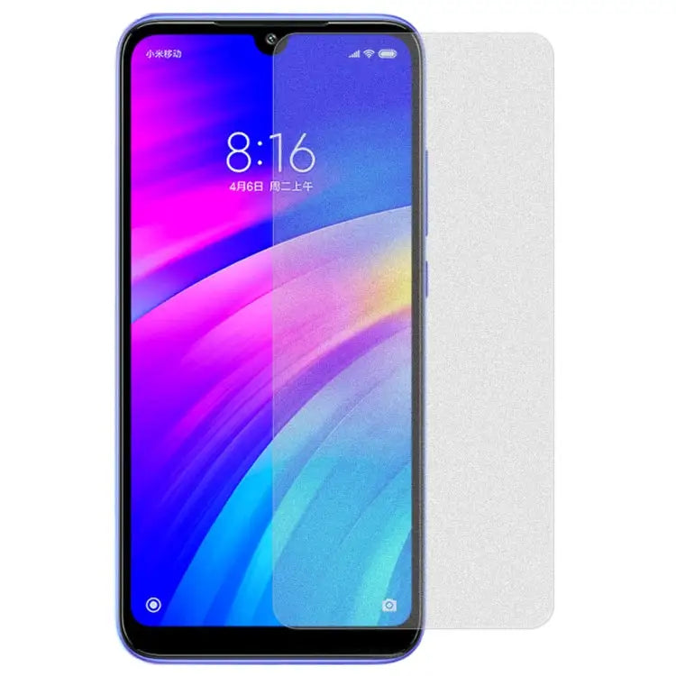 10 PCS Non-Full Matte Frosted Tempered Glass Film for Xiaomi Redmi 7 - For Xiaomi Redmi 7
