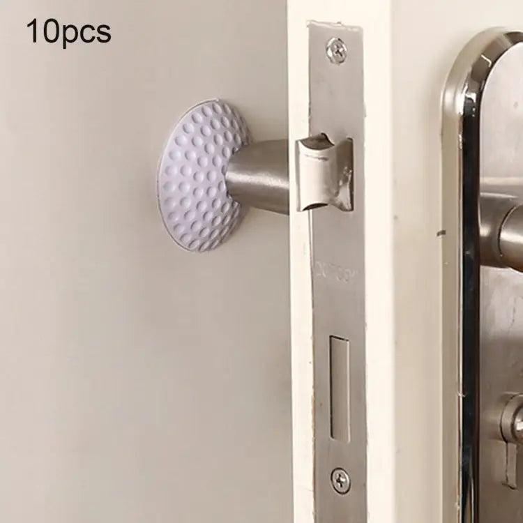 10 PCS Rubber Door Handle Mute Wall Pad Anti-collision Pad Random Color Delivery Size: 5 * 1cm 1289991 - 1289991