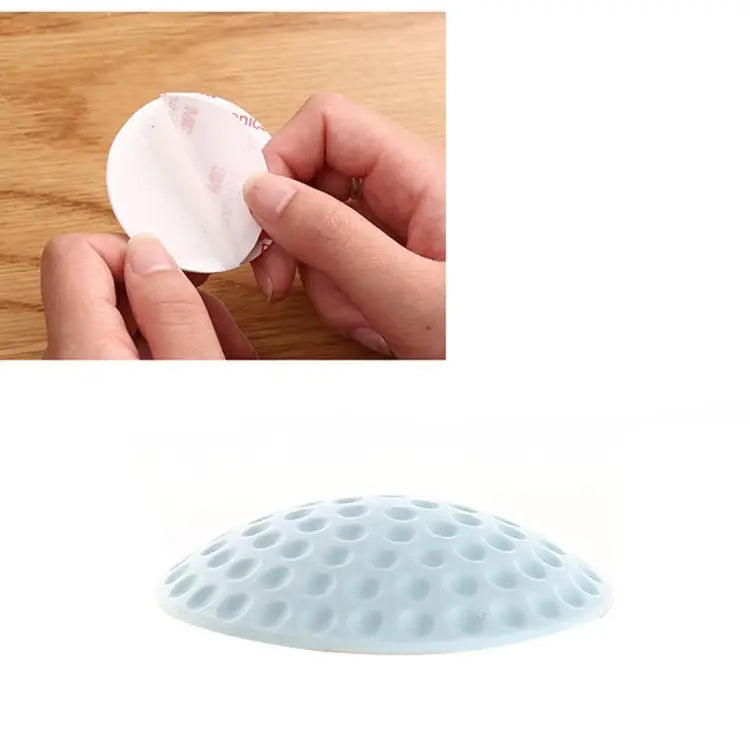 10 PCS Rubber Door Handle Mute Wall Pad Anti-collision Pad Random Color Delivery Size: 5 * 1cm 1289991 - 1289991