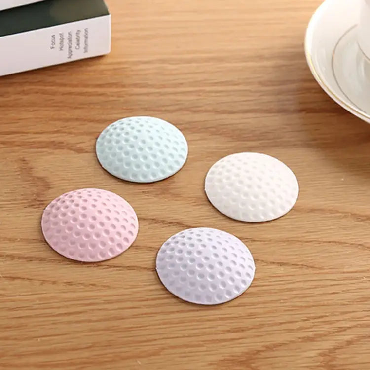 10 PCS Rubber Door Handle Mute Wall Pad Anti-collision Pad Random Color Delivery Size: 5 * 1cm 1289991 - 1289991