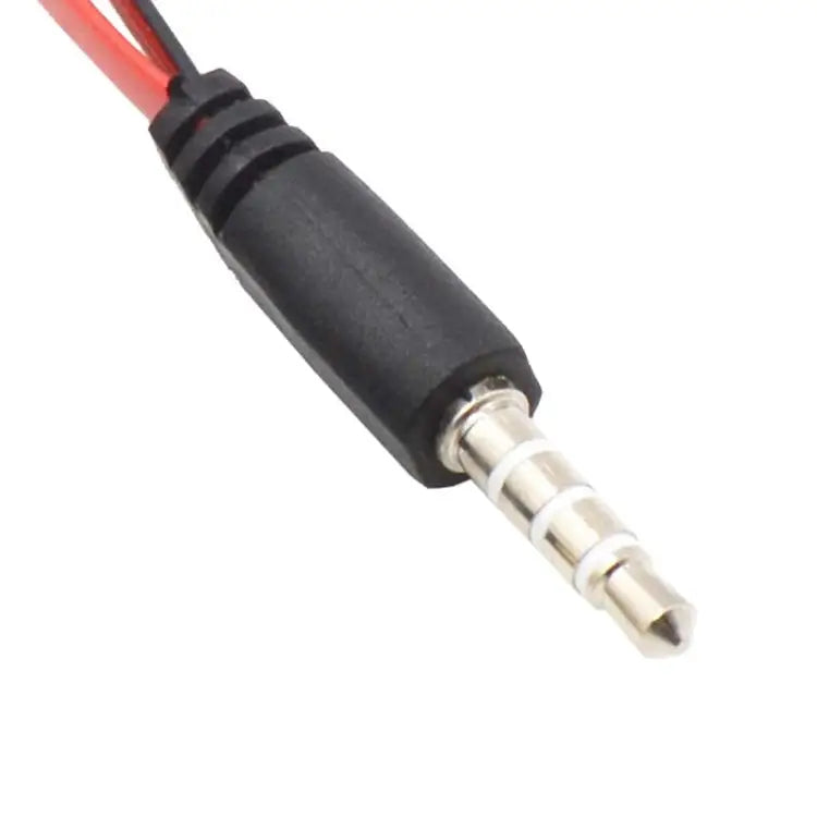 10 PCS Y-1001 20cm 3.5mm Car Audio Computer Headset Microphone 2 In 1 Adapter Cable Y-1001 - Y-1001