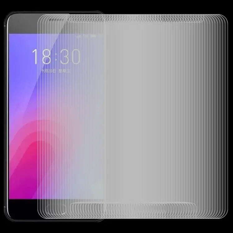 100 PCS 0.26mm 9H 2.5D Tempered Glass Film for Meizu M6 For M6(100 PCS) - For M6(100 PCS)