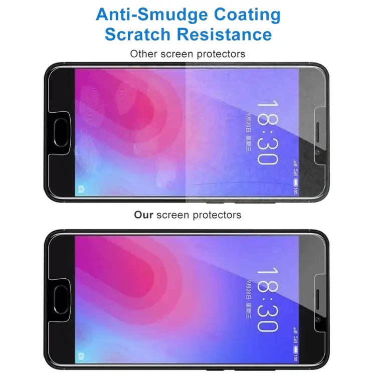 100 PCS 0.26mm 9H 2.5D Tempered Glass Film for Meizu M6 For M6(100 PCS) - For M6(100 PCS)