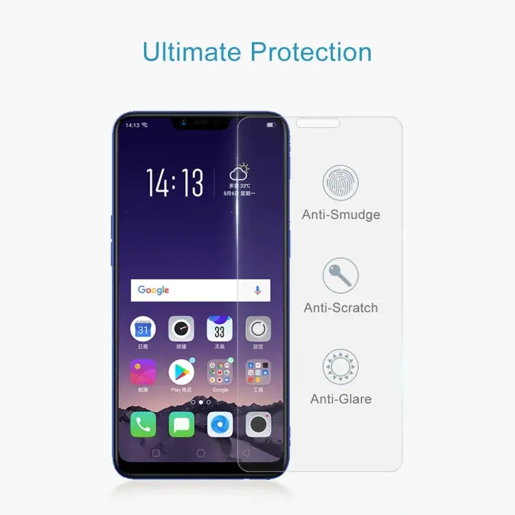 100 PCS 0.26mm 9H 2.5D Tempered Glass Film for OPPO AX5 For OPPO AX5 (100 PCS) - For OPPO AX5 (100 PCS)