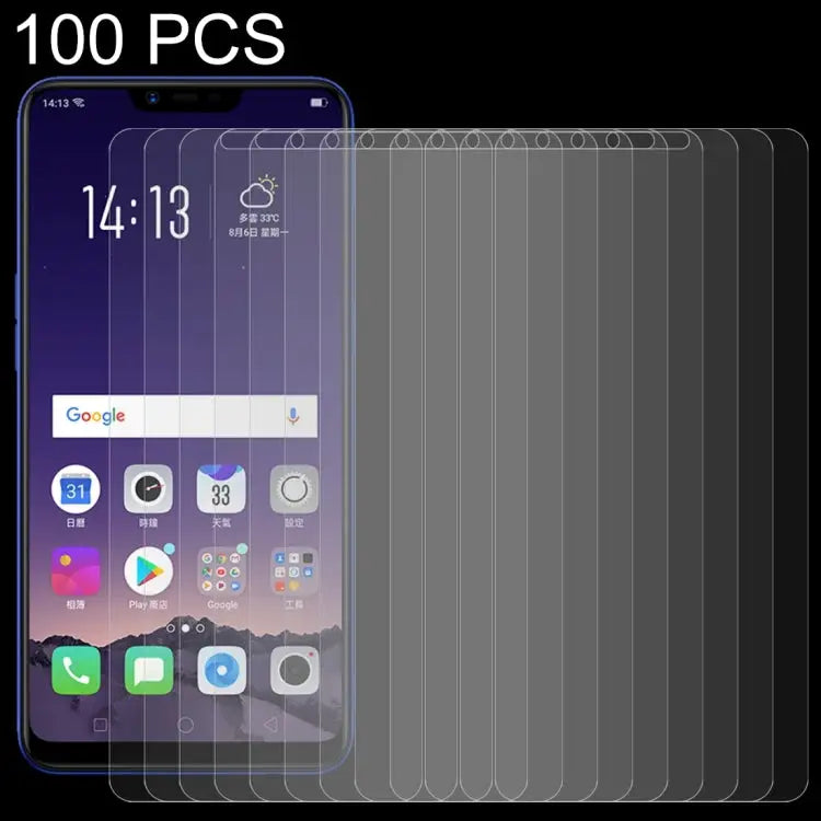 100 PCS 0.26mm 9H 2.5D Tempered Glass Film for OPPO AX5 For OPPO AX5 (100 PCS) - For OPPO AX5 (100 PCS)